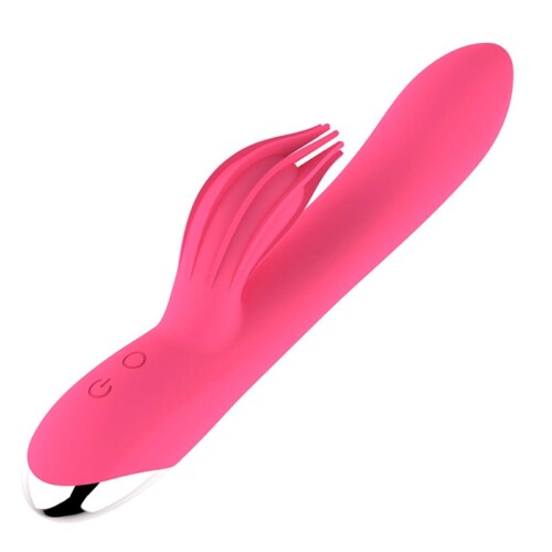 silicone-rabbit-vibrator-pink-color